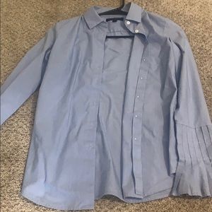 Two banana republic dress shirts size 0